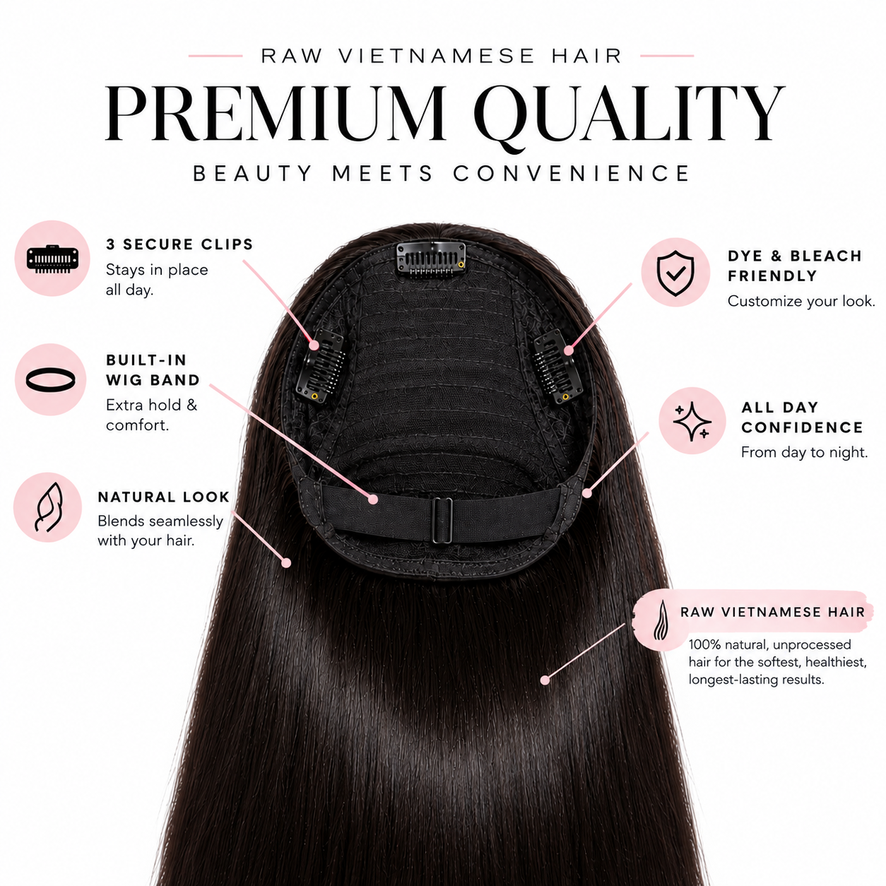 What Is a Half Wig? Complete Guide to Half Wigs | House of Half Wigs ...